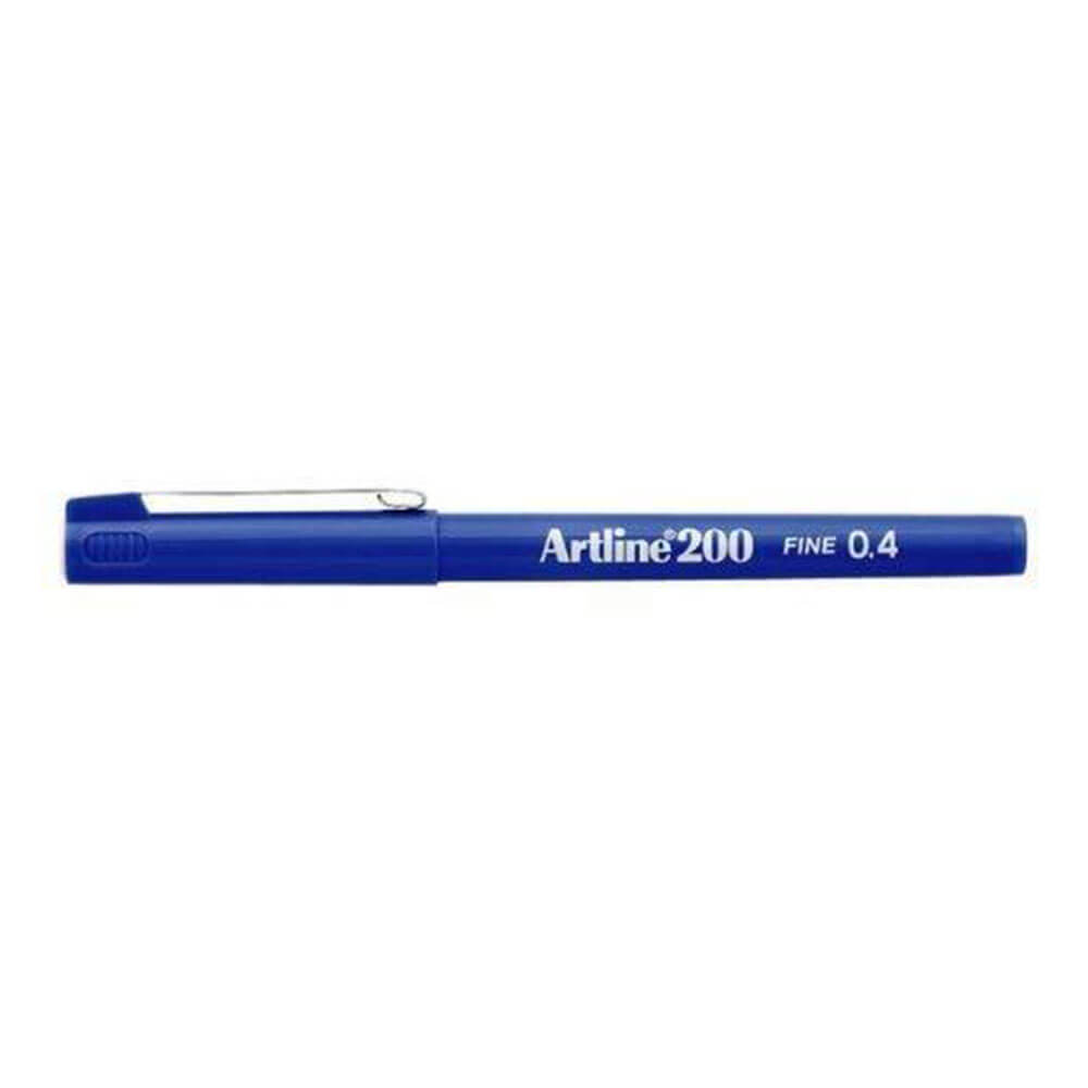 Artline Fineliner Felt Tip Pen 0.4mm (Box of 12)