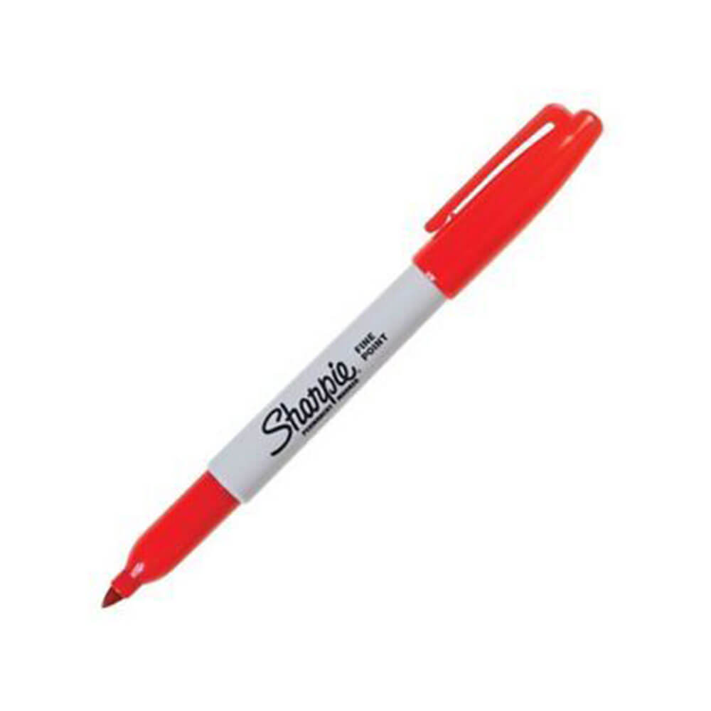 Sharpie Permanent Fine Marker 1.00mm (Box of 12)