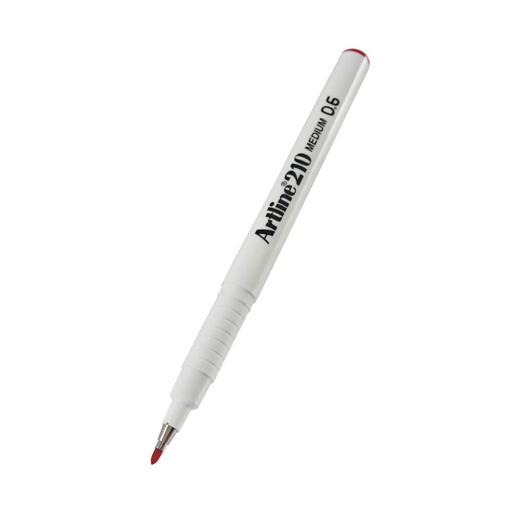 Artline Fineliner Medium Pen 0,6mm (boks med 12)