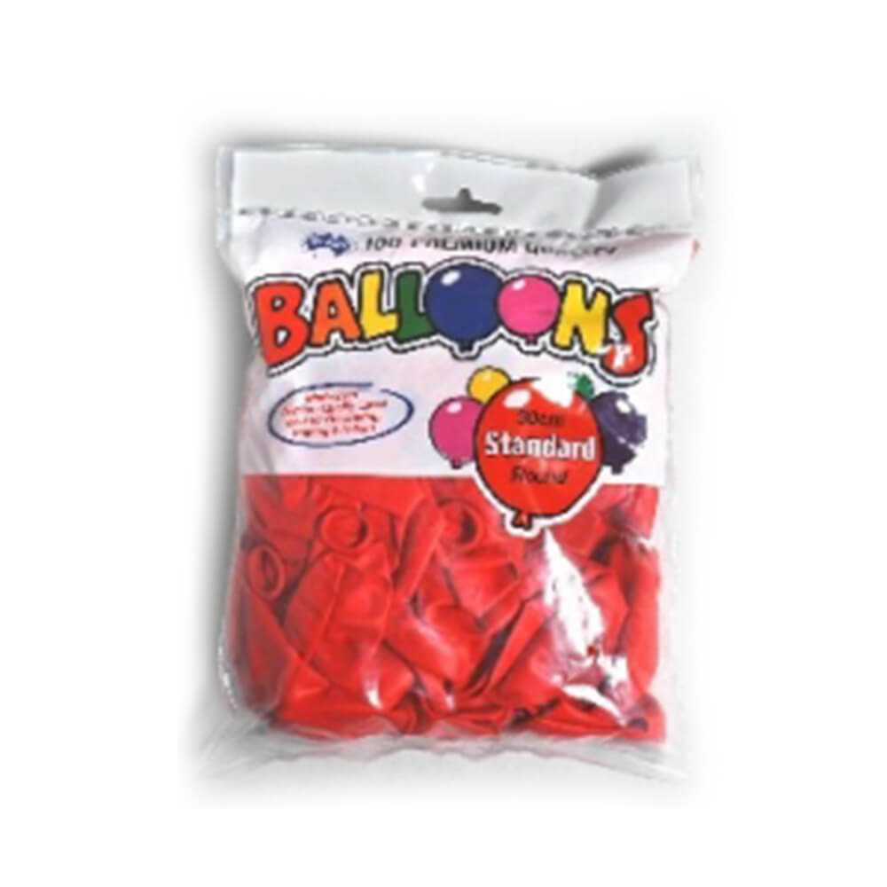  Alpen Standard Luftballons 30 cm (100 Stück)