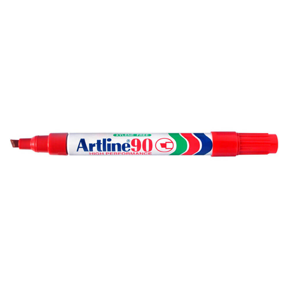 Artline Chisel Tip Permanent Marker 5mm（12のパック）