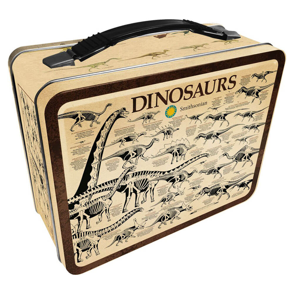 Smithsonian Dinosaurs Tin Carry All Fun Box