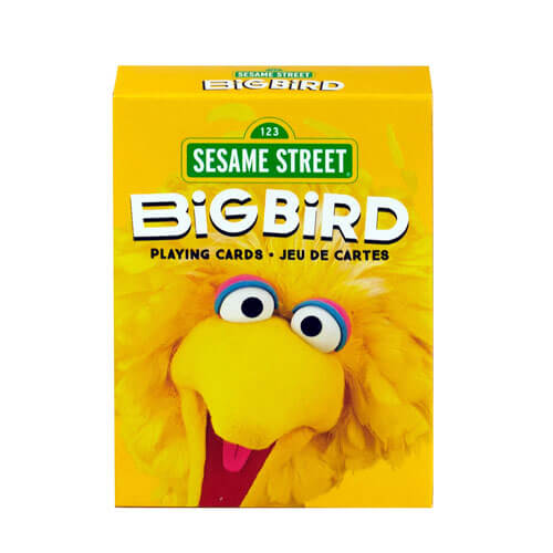 Sesame Street Big Bird Playing Cards