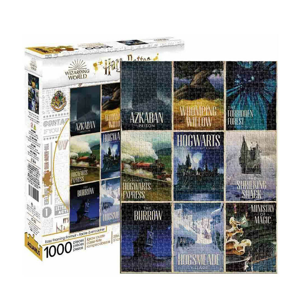 Aquarius Harry Potter Puzzle (1000 stk)