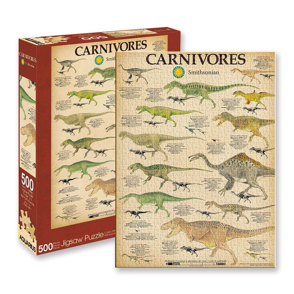 Vattumannen Smithsonian Dinosaurs Puzzle (500 st)