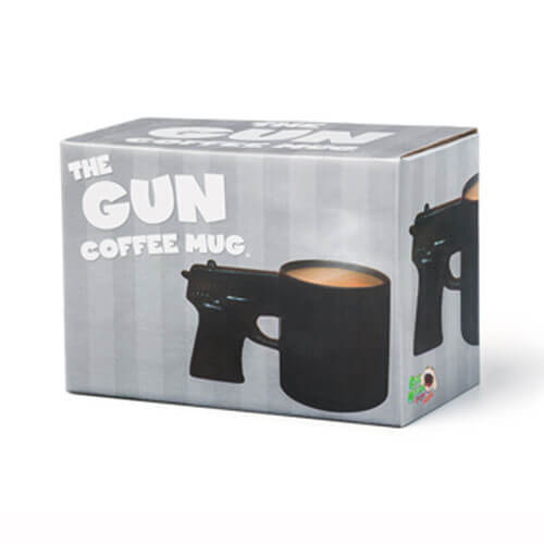 BigMouth Gun Ceramic Coffee Mug