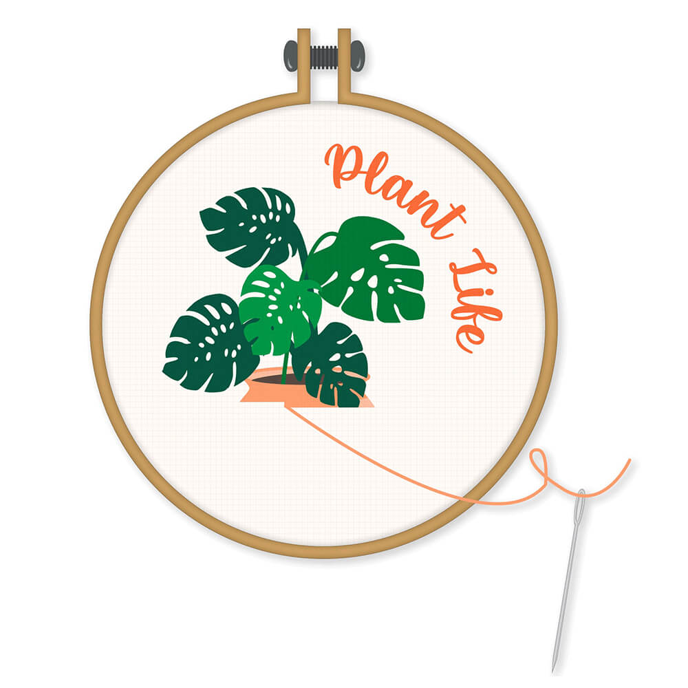 NPW USA Plant Life Cross Stitch Kit